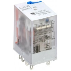 Реле интерфейсное ORM-1 4C 24B DC c LED и тест.кнопкой ONI